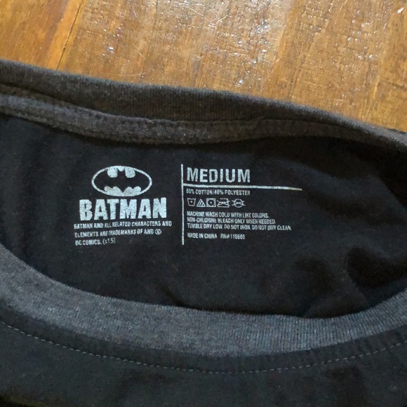 Batman Logo Shirt Top Men’s Medium M - Picture 3 of 3
